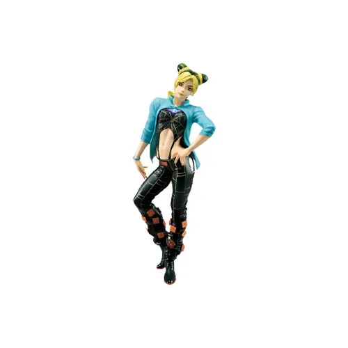 BANPRESTO Jolyne Cujoh Glass Factory Ichiban Kuji JoJo's Wonder Adventure Scale Figures 24cm