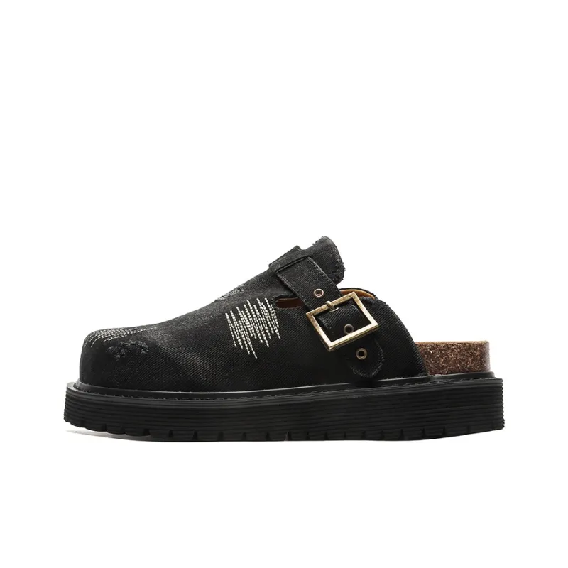 Beidouniao Wrap-toe Slippers Men's-0
