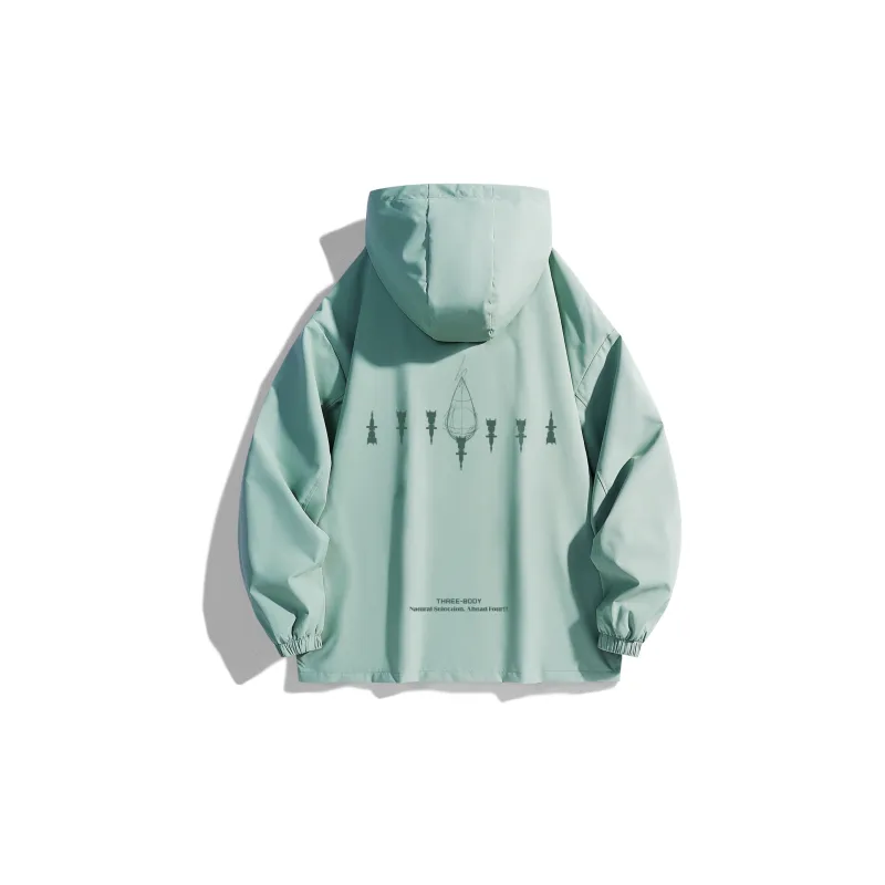 THREE BODY Jackets Coats Unisex-11