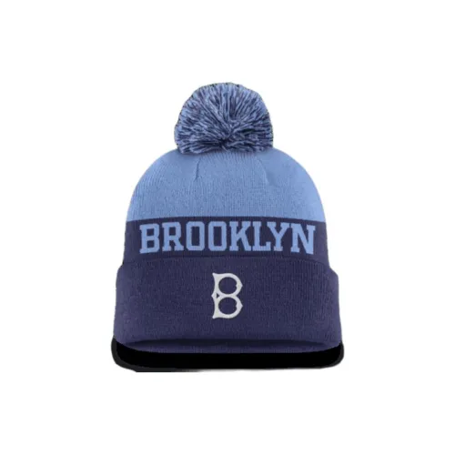 Nike Brooklyn Dodgers Rewind Peak Men's Nike Mlb Cuffed Pom Beanie