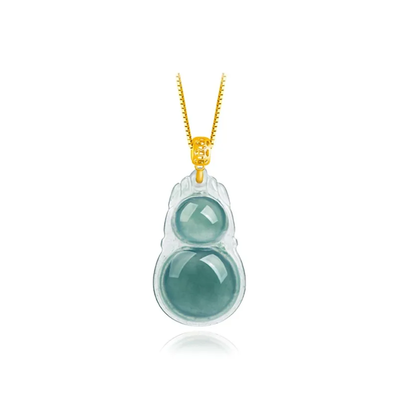 Long Fu Ice Glutinous Necklaces Women's-1