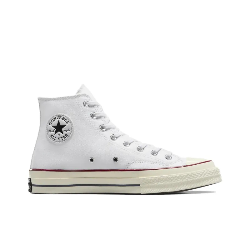 Converse Chuck 70 Anti Slip Wear Resistant High Top Canvas Shoes Unisex White-1