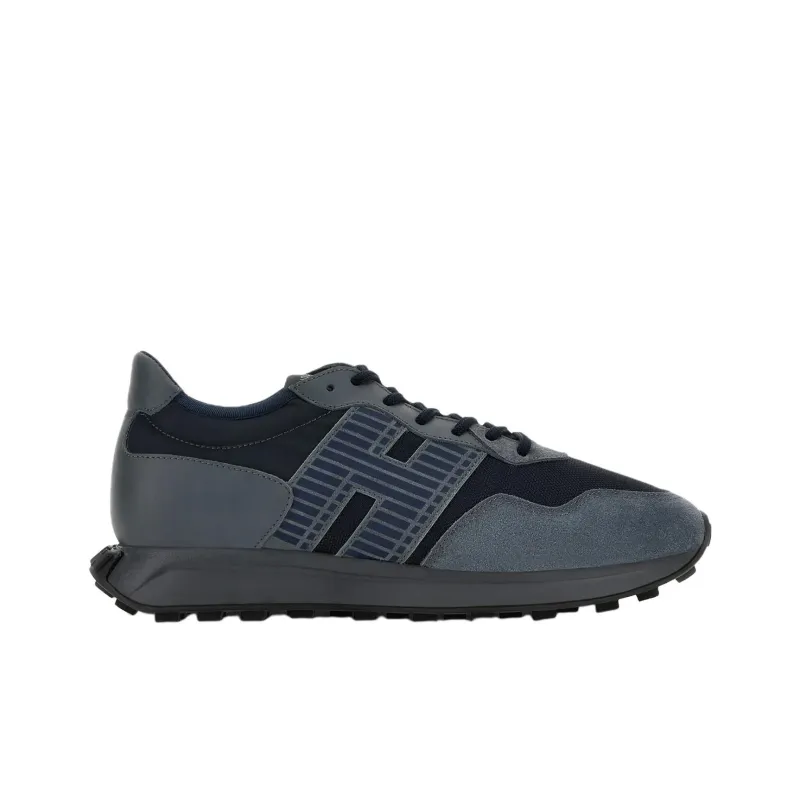 HOGAN H601 Low-Top Casual Shoes Men's Blue-1