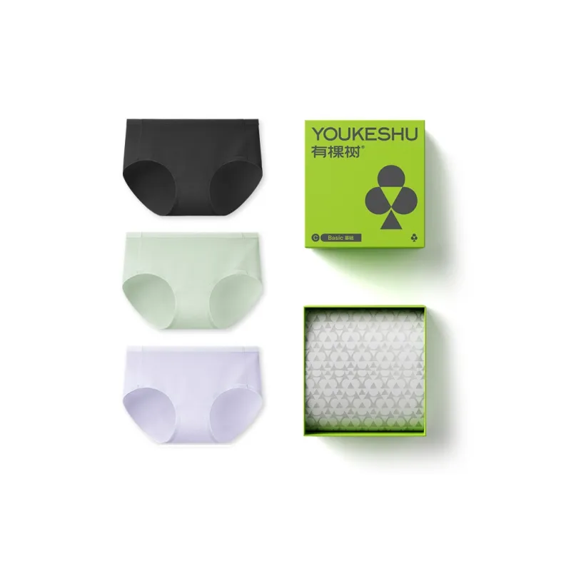 YOUKESHU Underpants Women's 3 Pack-12