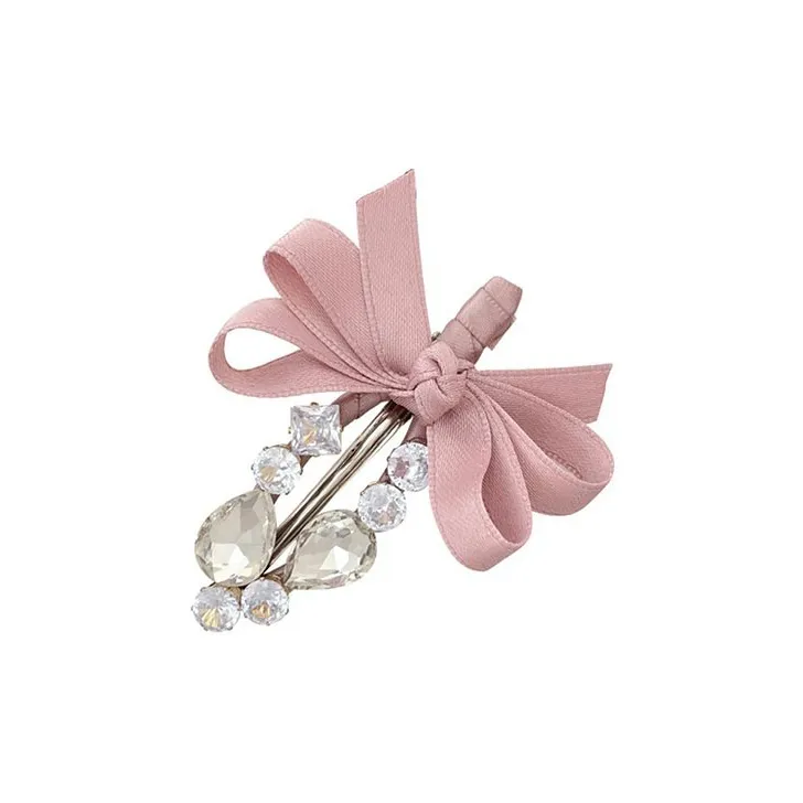 DAN DREAM Fabric Rhinestone Hair Clips Women's-0