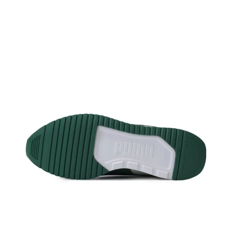 PUMA R78 Anti-Slip Wear-Resistant Low-Top Casual Shoes Unisex Blue White Green-4