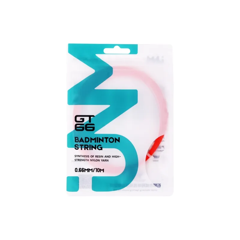 JNM Stretch Type Badminton Racket Strings Multicolor High Strength Nylon-1