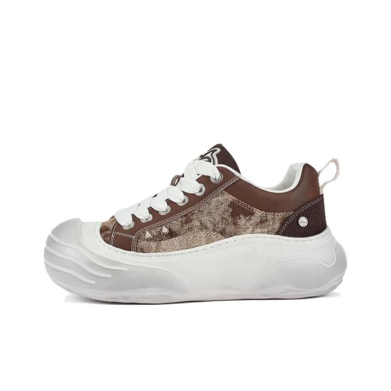 FAIRWHALE Canvas Shoes Men's Knight Black/Ironhide Brown-3