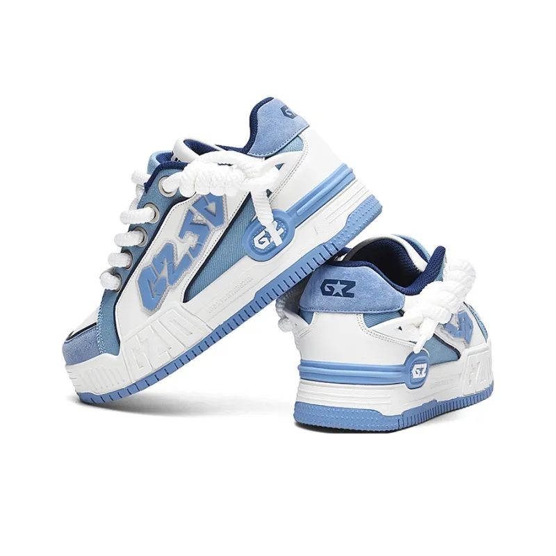 Cuzzi Anti-Slip And Wear-Resistant Height Increasing Skateboard Shoes Unisex-18