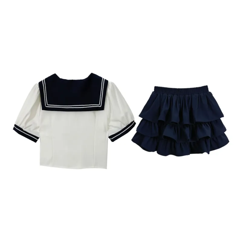 DOSOHEB Two Piece Skirt Sets Women's-1