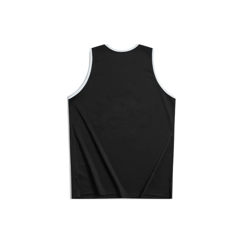 XTEP Basketball Jersey Unisex Jet Black-1