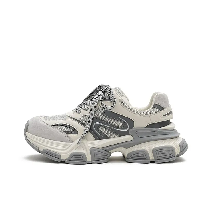 MASOOMAKE Breathable Height Increasing Low Top Chunky Sneakers Women's-0