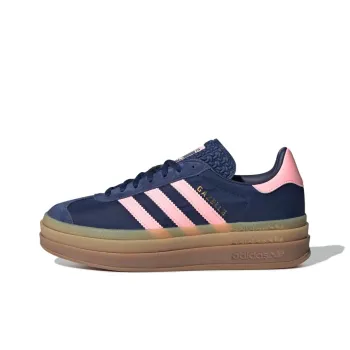 Adidas Originals Gazelle Bold Dark Blue Pink Spark Women's