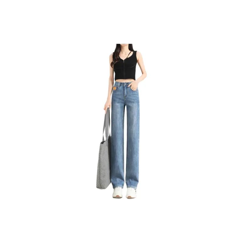 Weixi Jeans Women's Light Blue-6