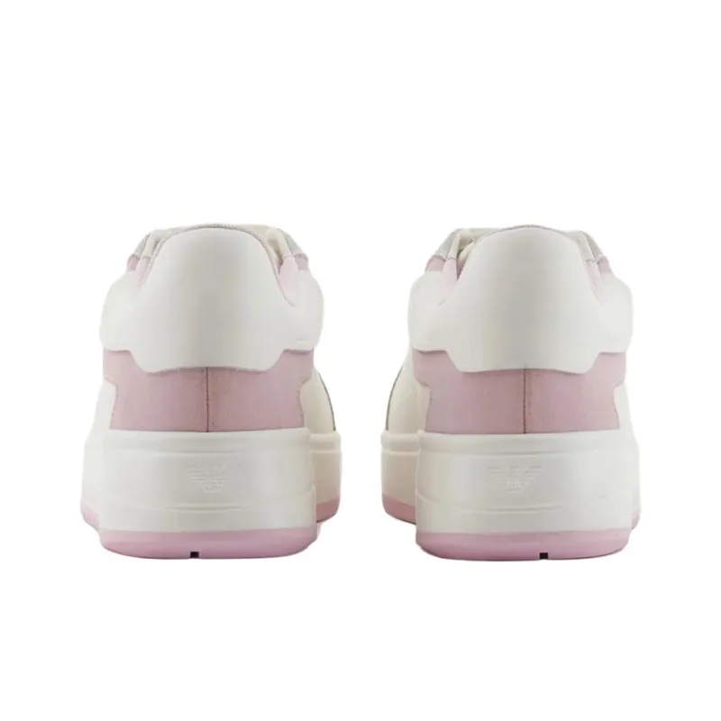 EMPORIO ARMANI Low Top Casual Shoes Women's White-4