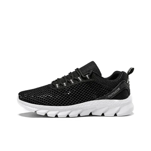 GESENLANG Slip Resistant Breathable Quick Dry Abrasion Resistant River Trekking Shoes Men's