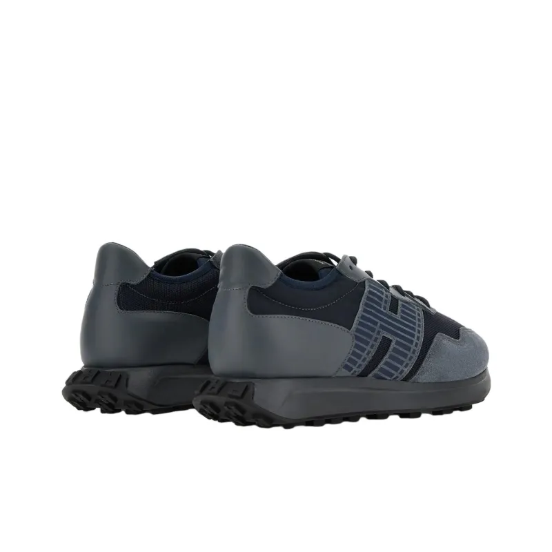 HOGAN H601 Low-Top Casual Shoes Men's Blue-3