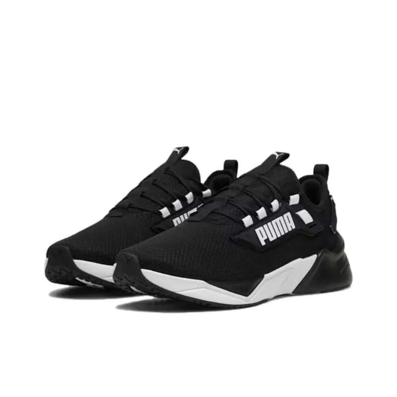 PUMA Retaliate Anti Slip Wear Resistant Low Top Casual Running Shoes Unisex Black-2