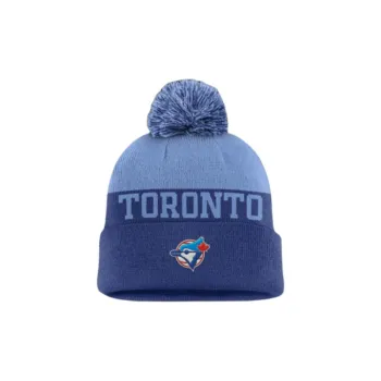 Nike Toronto Blue Jays Rewind Peak Men's Nike Mlb Cuffed Pom Beanie