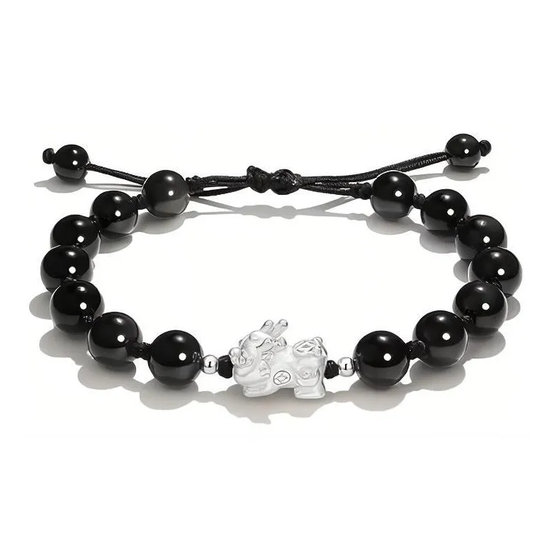 JUICY GRAPE Colored Glaze Jade Bracelets Unisex-1