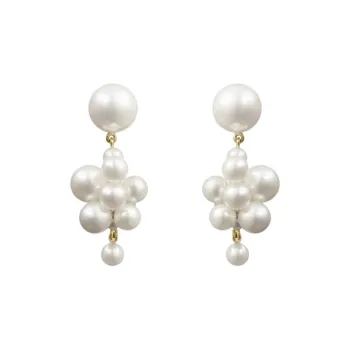 Sophie Bille Brahe Botticelli Pearl Drop Earrings