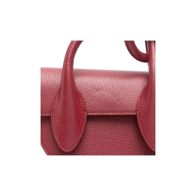 YUZEFI Pretzel Leather Tote Bag-3