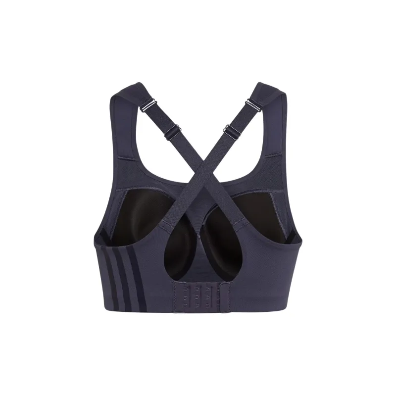 Adidas TLRD IMPACT HIGH-SUPPORT BRA Sports Underwear Women's Dark Gray Navy Blue-1