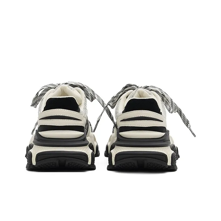 MASOOMAKE Breathable Height Increasing Low Top Chunky Sneakers Women's-9