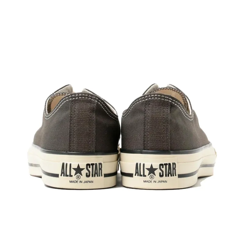 Converse All Star J 80s Durable Breathable Low Top Canvas Shoes Unisex Gray-3