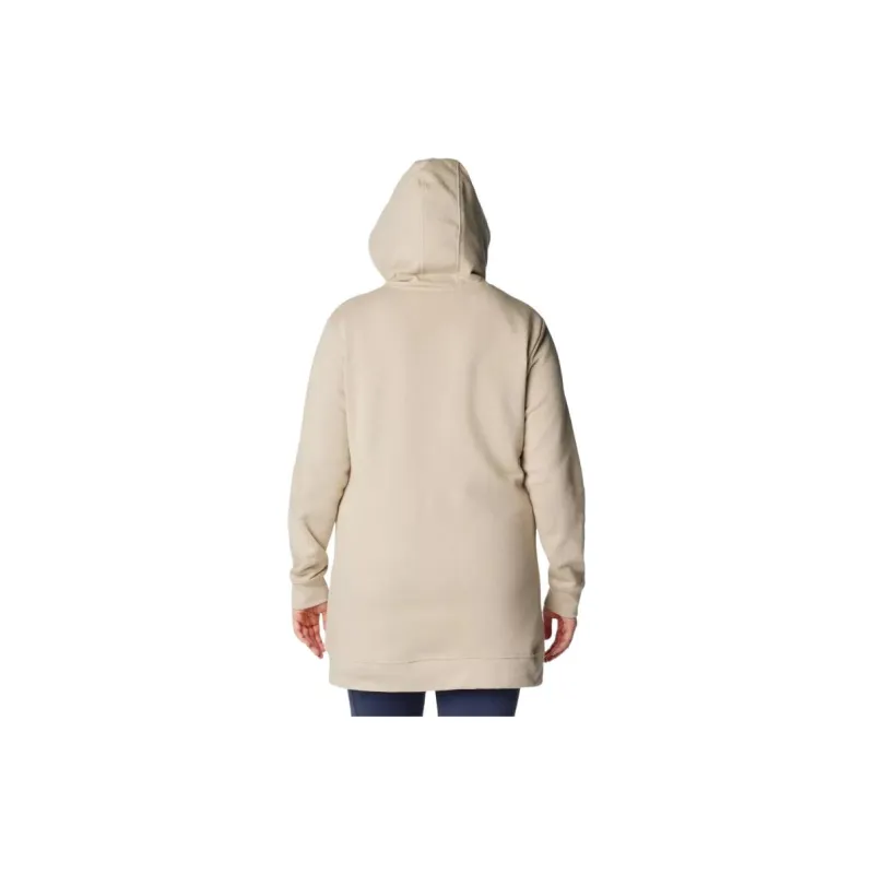 Columbia Women's Burr Trail™ Long Hoodie Sweatshirt Women's Beige-1