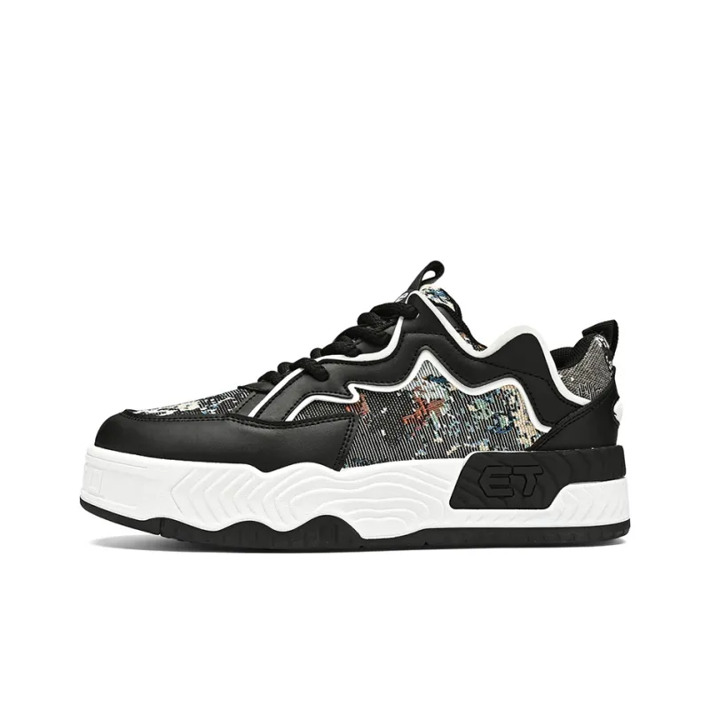 Bull Charm Anti Slip Wear Resistant Low Top Skateboard Shoes Men's-3
