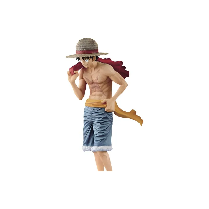 BANPRESTO One Piece Magazine Volume 2 Monkey D. Luffy Version A Figure Tan-2