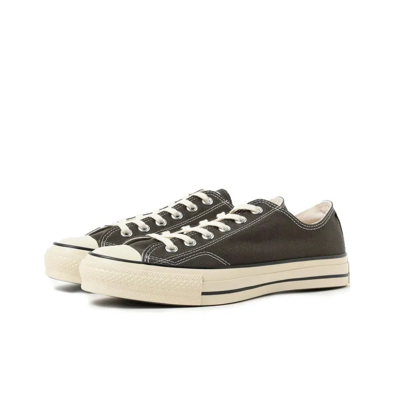 Converse All Star J 80s Durable Breathable Low Top Canvas Shoes Unisex Gray-2