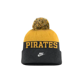 Nike Pittsburgh Pirates Rewind Peak Men's Nike Mlb Cuffed Pom Beanie