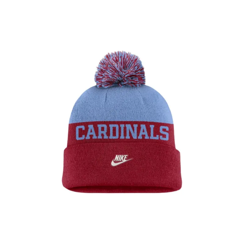 Nike St. Louis Cardinals Rewind Peak Men's Nike Mlb Cuffed Pom Beanie-0