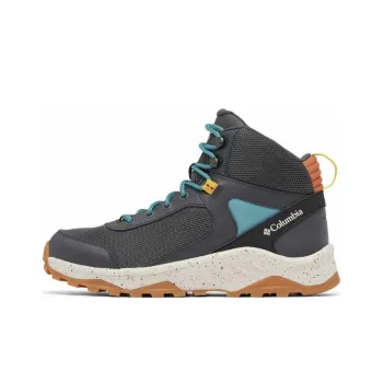 Columbia Trailstorm Ascend Water-Resistant Mid-Top Hiking Shoes Men's Gray White