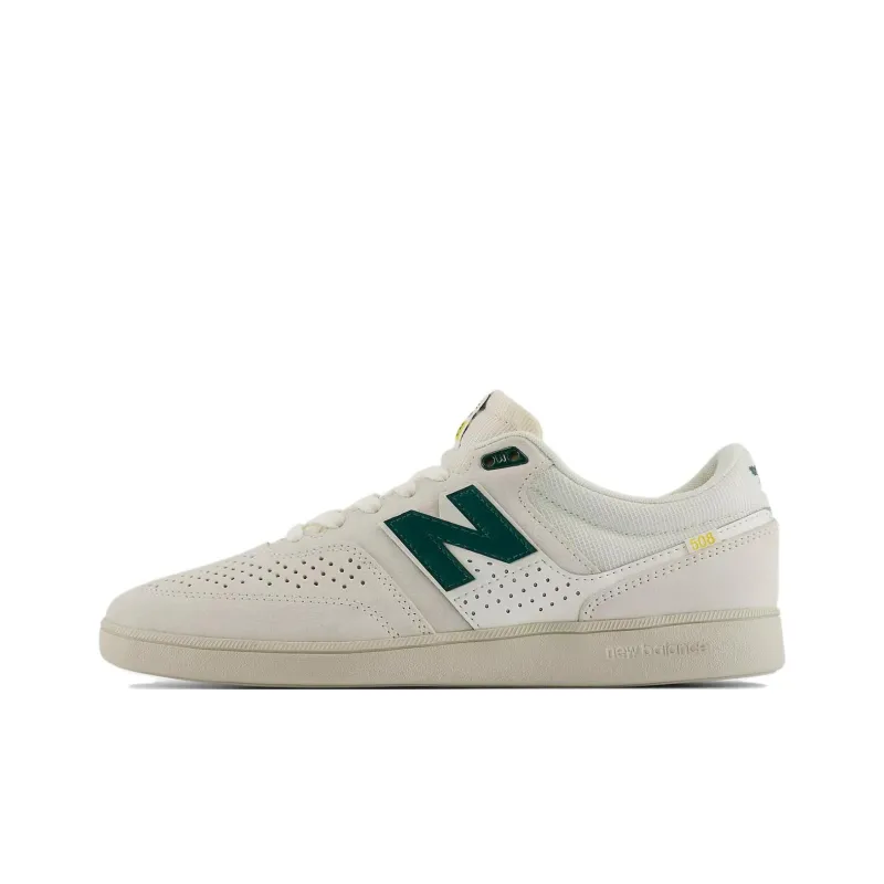 New Balance NB 508 Non slip Lightweight Low Top Skateboard Shoes Unisex Beige Cyan-0