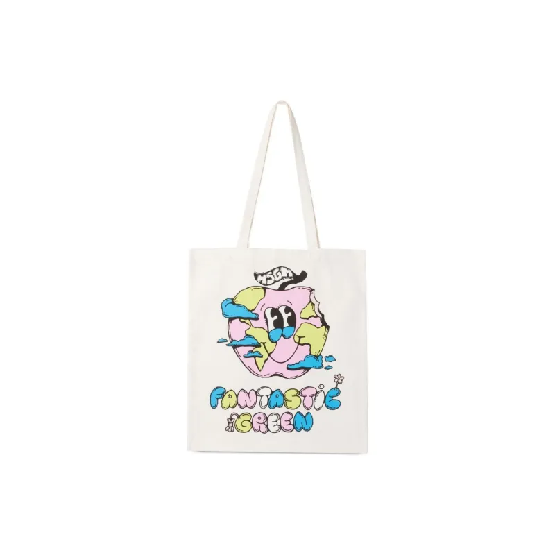 MSGM Graphic print Tote Bag-0