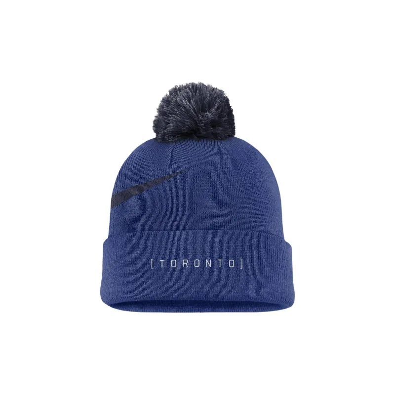 Nike Toronto Blue Jays Peak Men's Nike Mlb Cuffed Pom Beanie-1