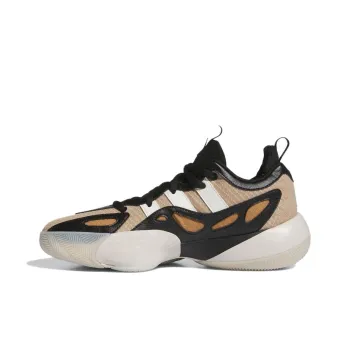Adidas Trae Unlimited Anti Slip Wear Resistant Low Top Basketball Shoes Unisex Umber Black
