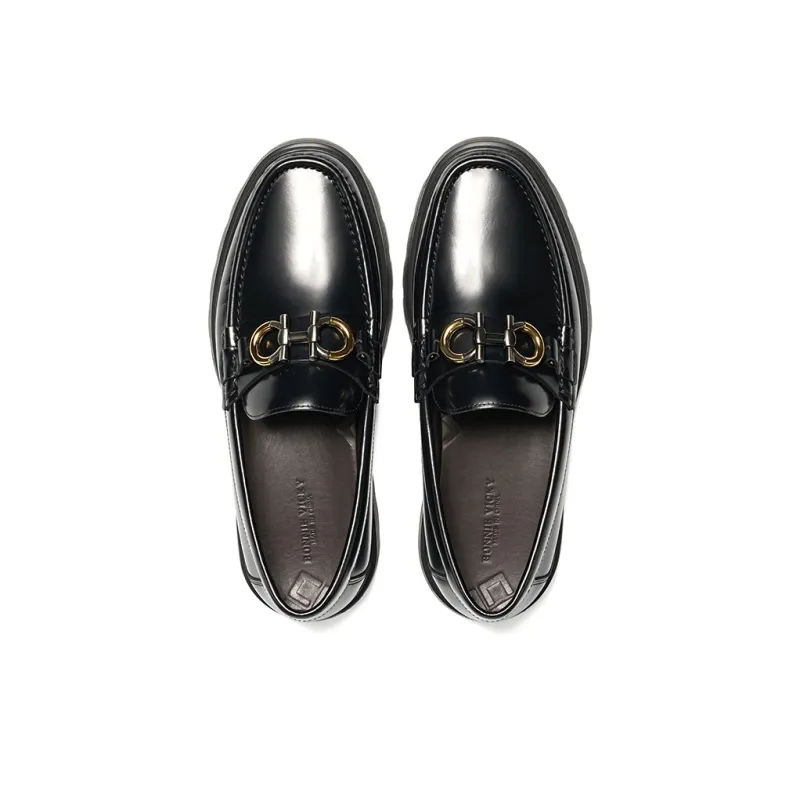 Bonnie Vicky Loafers Men's Black-3