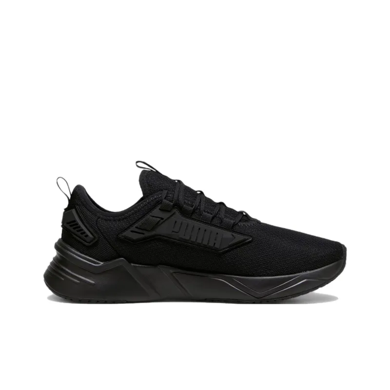 PUMA Retaliate Anti Slip Wear Resistant Low Top Casual Running Shoes Unisex Black-1