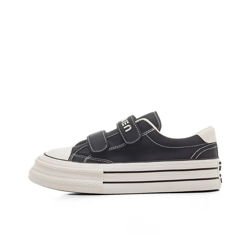 RENBEN Breathable Height Increasing Low-Top Skateboard Shoes Women's-0