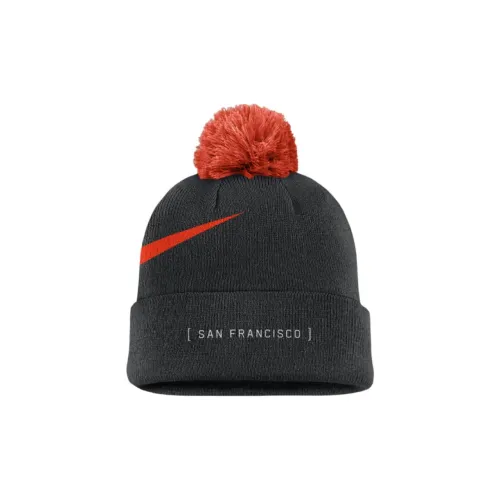 Nike San Francisco Giants Peak Men's Nike Mlb Cuffed Pom Beanie