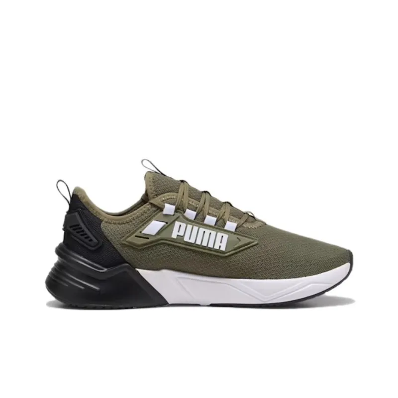 PUMA Retaliate Anti Slip Wear Resistant Low Top Casual Running Shoes Unisex Green-1