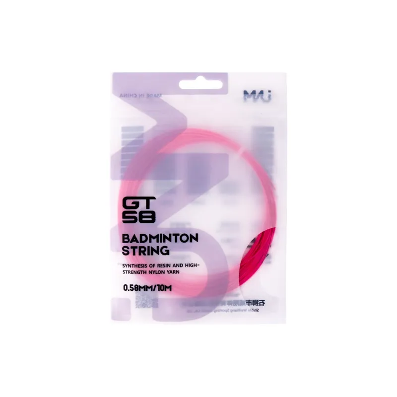 JNM Stretch Type Badminton Racket Strings Multicolor High Strength Nylon-13