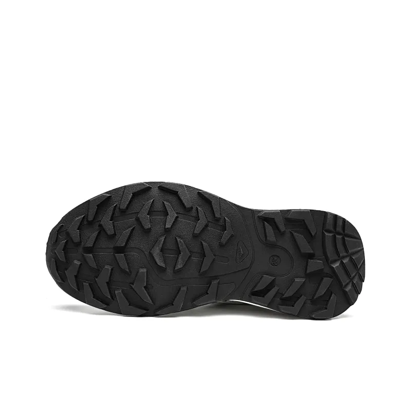 ORD Impact Resistant Wear Resistant Lightweight Breathable Slip Resistant Low Top Skateboard Shoes Women's Black White-5