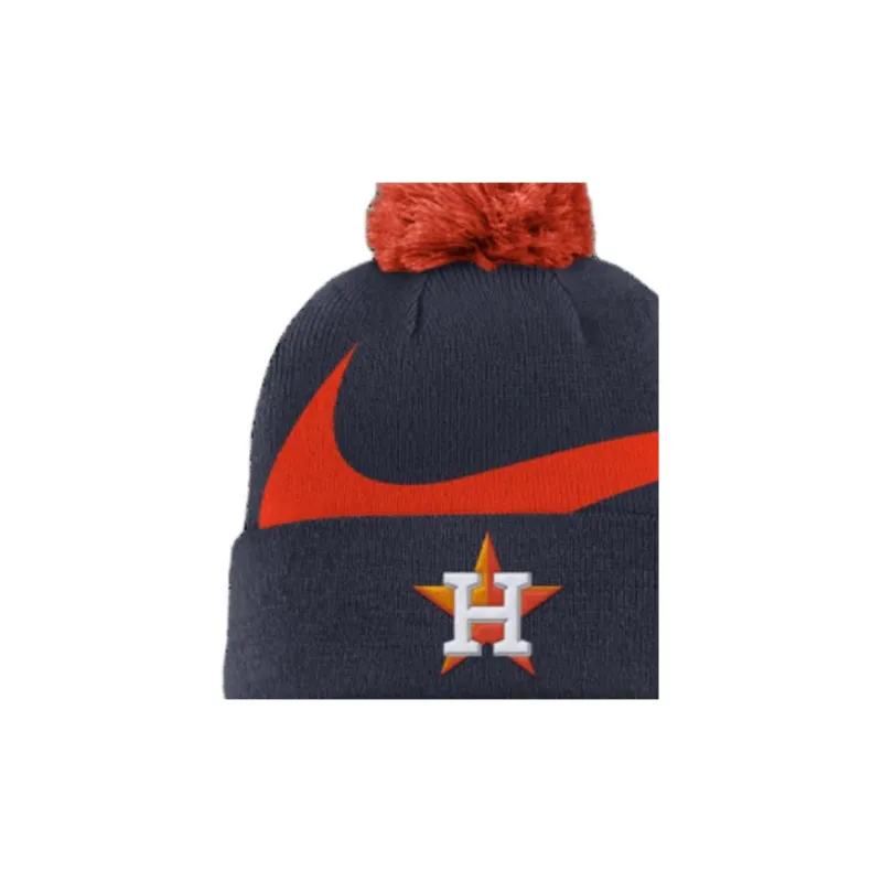 Nike Houston Astros Peak Men's Nike Mlb Cuffed Pom Beanie-2