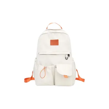 Cwatcun Nylon Backpack Regular Unisex Black/White/Pink/Blue