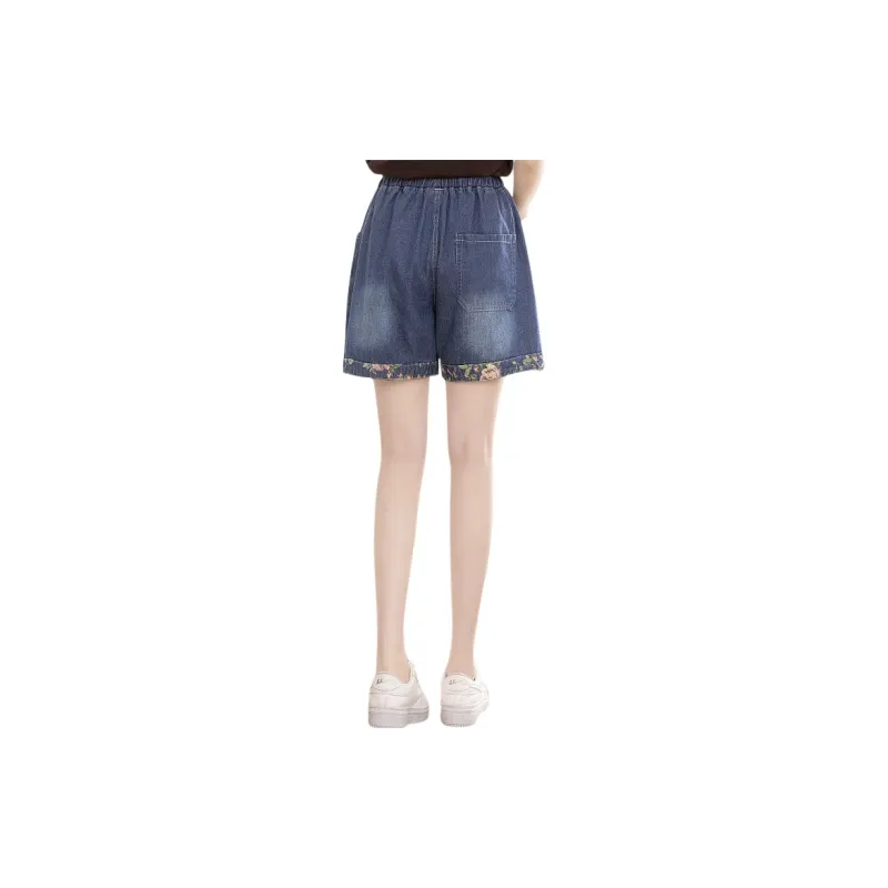 Cypress House Denim Shorts Women's Dark Blue-1